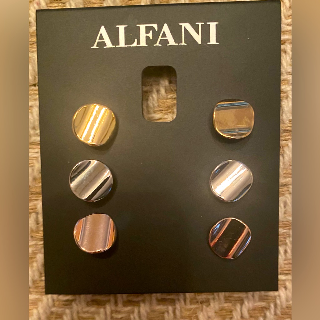 Nwt Alfani 3 Pair Earring Set 10$